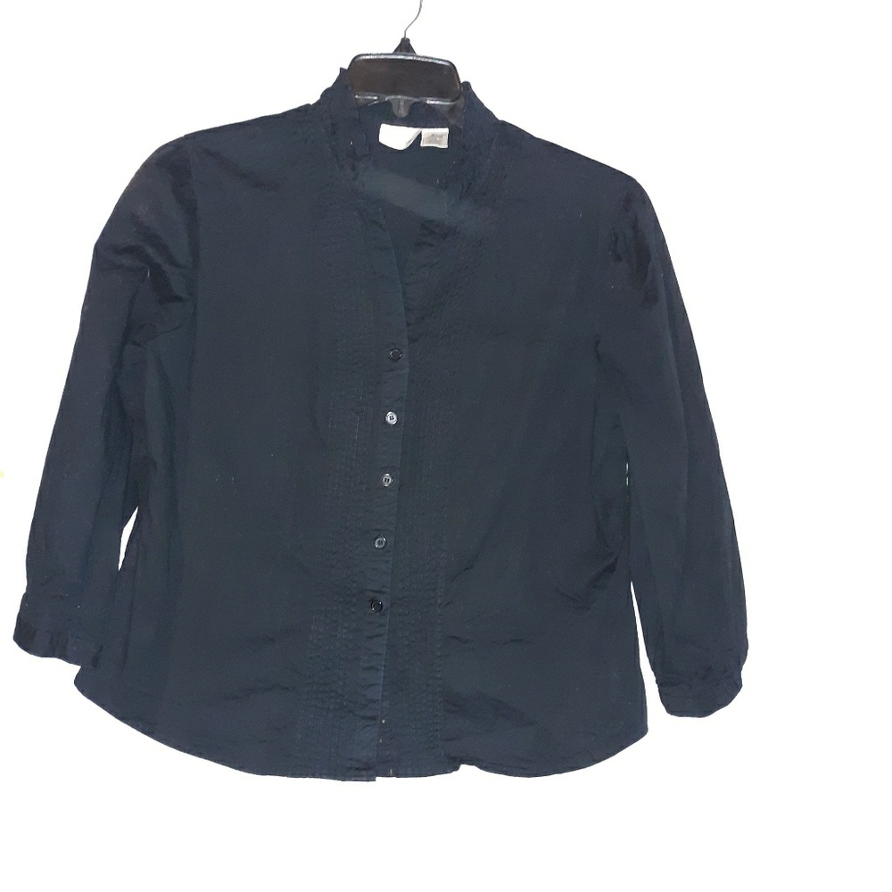 Women's Harve Benard black top size XL